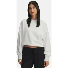 Under Armour Rival Fleece Oversized Crew - Distant Gray