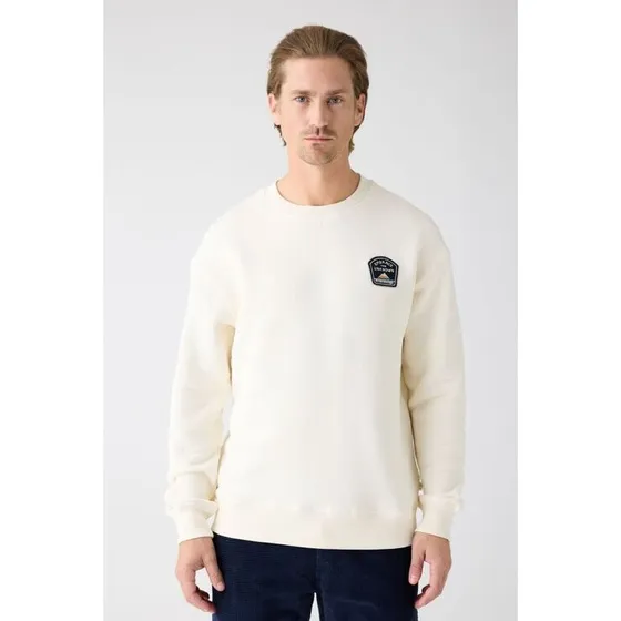 GOTS Organic Cotton Crew Neck - Egret