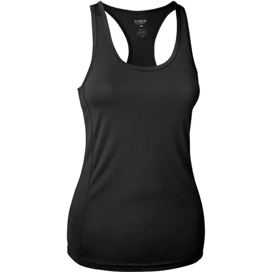 Clique 32107 Active dame tanktop – sort