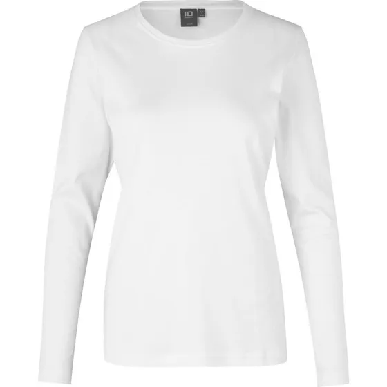 ID Interlock langærmet dame T-shirt, Mint