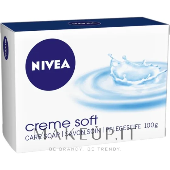 NIVEA Creme Soft fast sæbe 100 g
