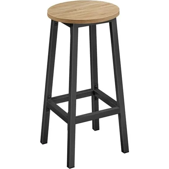 VALORA Køkkenbarstol - Sonoma Eg & Sort - KODE 2902