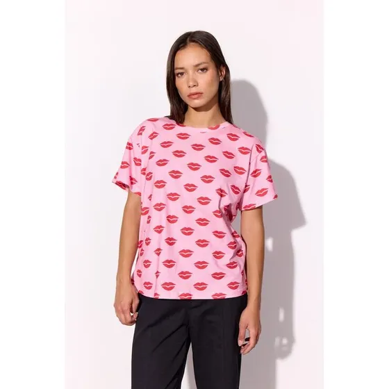 Hunk-N Lips T-shirt, økologisk bomuld