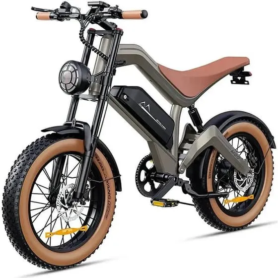 KORNORGE M20 Elcykel 1500W 48V 18.2Ah 20" Fat Bike