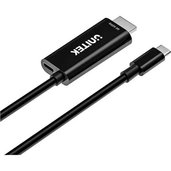 UNITEK V1439ABK01 USB-C til HDMI Adapter 4K HDR Sort