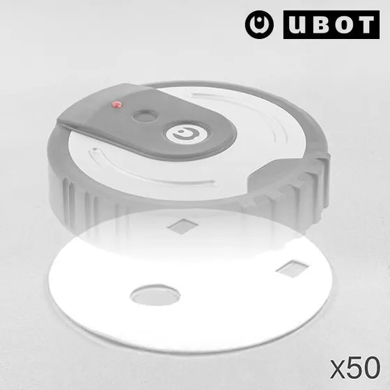 InnovaGoods Ubot Mikrofiberklude - 50 stk. udskiftningspads