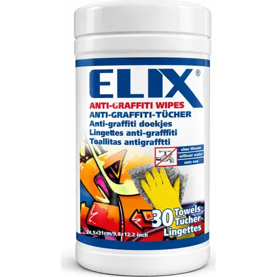 ELIX Anti Graffiti Wipes - 30 stk.