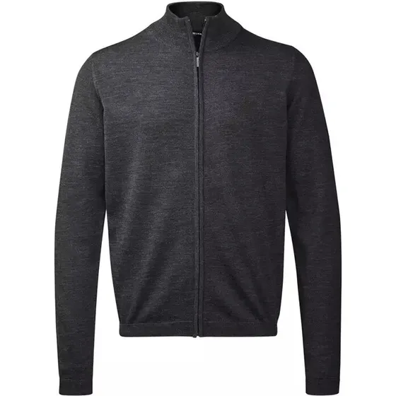 Belika Berlin Herre Cardigan Kina Krave 50154 Dark Charcoal