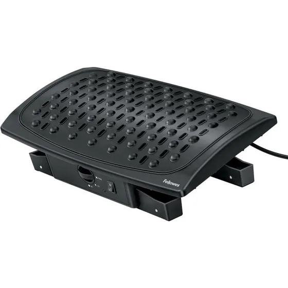 Fellowes Fodstøtte Justerbar Sort