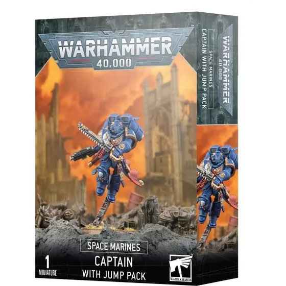 Warhammer 40.000 Space Marines: Captain med Jump Pack