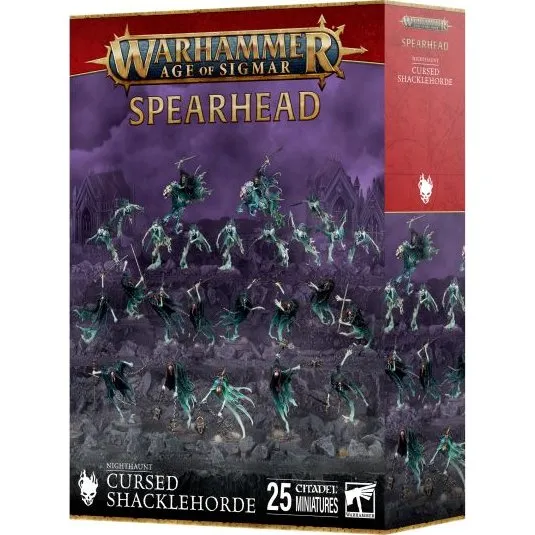 Warhammer Age of Sigmar: Spearhead Cursed Shacklehorde Nighthaunt