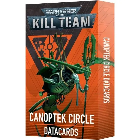 Warhammer 40,000: Kill Team: Datacards - Necrons: Canoptek Circle