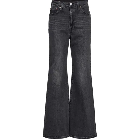 Levi's Ribcage Bells High Waist Flared Jeans - Sort