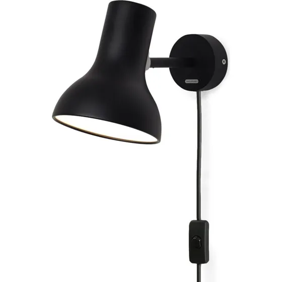 Anglepoise Type 75 Mini Væglampe Jet Black