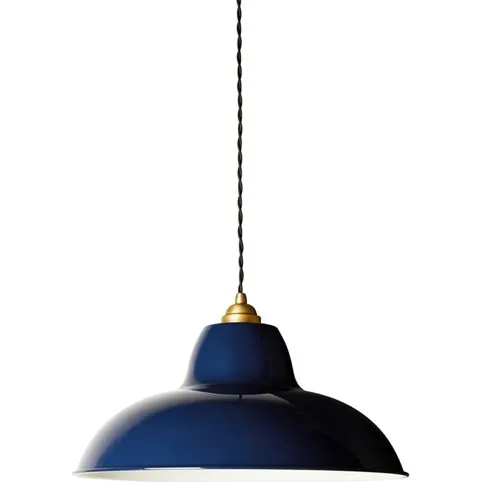 Anglepoise Original 1227 Midi Wide pendel, Messing/Blå