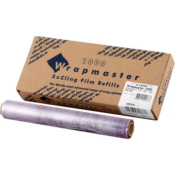 Wrapmaster Madfilm PVC 30cm x 100m (3 stk.)
