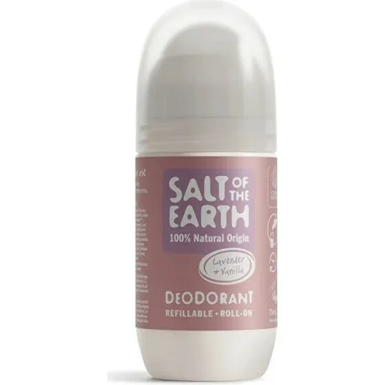 Jordens Salt Deo roll-on Lavendel & Vanilje - 75 ml