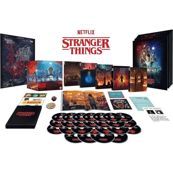 Stranger Things: Komplet serie 1-5 (25 4K UHD / Limited Deluxe Edition)
