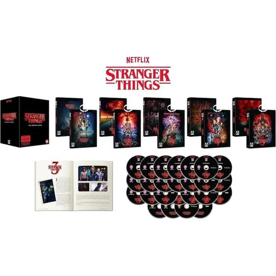 Stranger Things: Komplet serie 1-5 (25 4K UHD / Begrænset)