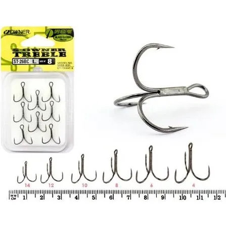 Owner ST-26BC Light Stinger 4 Trekrog - Black Chrome