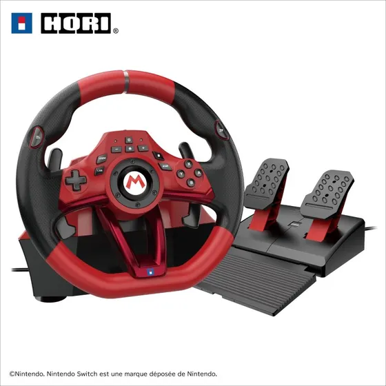 HORI Mario Kart Racing Wheel Pro Deluxe til Nintendo Switch