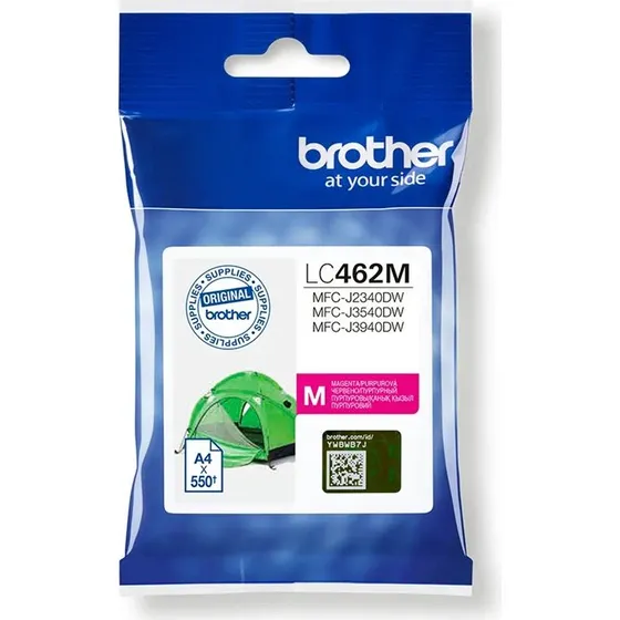 Brother LC 462M Magenta Blækpatron - 550 sider