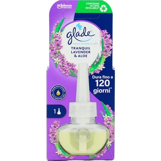 Glade Elektrisk Essentielt Oil Rolig Lavendel & Aloe Refill 20ml