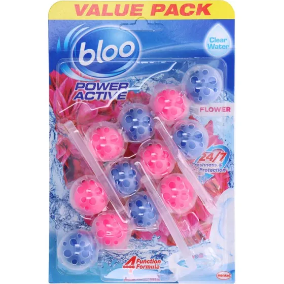 Bloo Block Flower Toiletfrisker - 3 stk. (50 g)