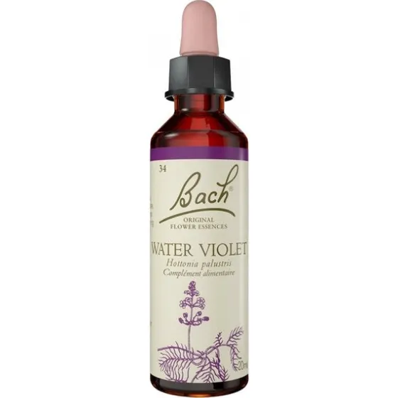 Bach Flower Water Violet 20ml - Åbenhed og spontanitet