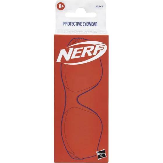 Nerf Skytterhedsbriller - Orange - Justerbare stænger