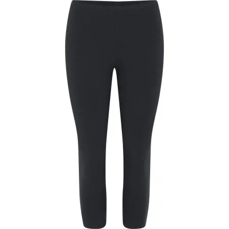 Decoy Capri bomuldsleggings 3/4 - sort