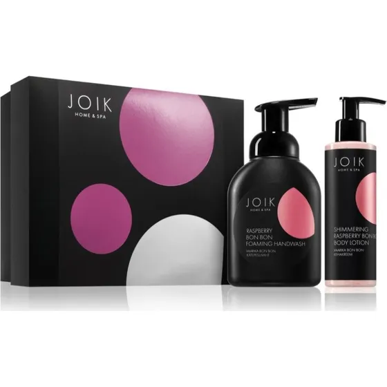 JOIK Home & Spa Raspberry Bon Bon gaveæske til kvinder