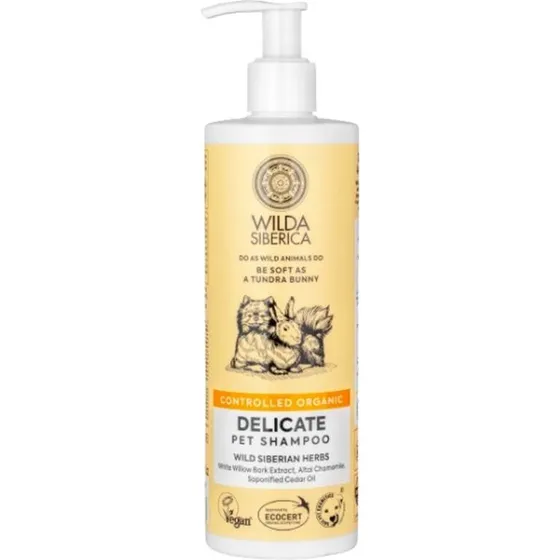 Wilda Siberica Delikat kæledyrsshampoo, 400 ml