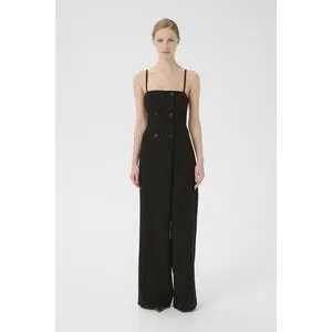 GESTUZ Joelle buksedragt – sort nålestribet