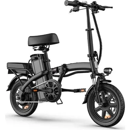 URLIFE F1L Foldbar Elcykel - Sort, 14 tommer