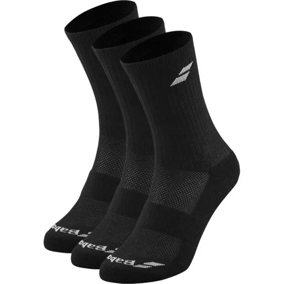 Babolat Strømper 3-pak (Sort) - 43-46