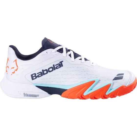 Babolat Premura 3 Men Juan Lebron Padelsko (White Orange) - 43