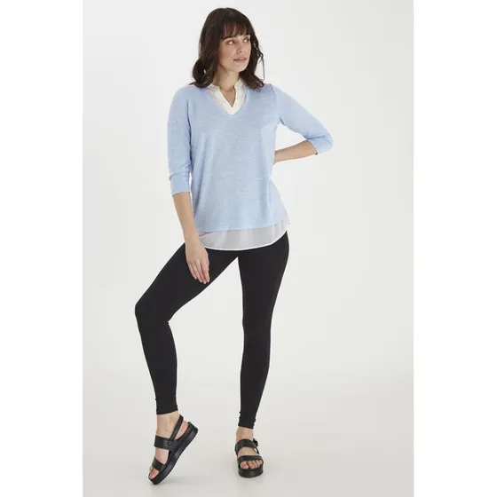 Fransa Leggings Kokos 1, sort