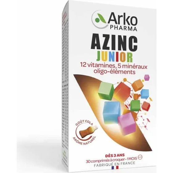 Arkopharma Azinc Junior Cola-smag Vitamin C, E & Zink, 30 stk.