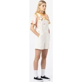 Dickies Salopette Duck Canvas Short Bib, Sort
