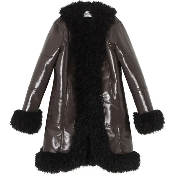 Résumé ViviRS vinterfrakke - choco