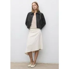 Mango Sabina imiteret læderjakke, sort