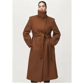 Mango SIRENITA klassisk frakke, brun