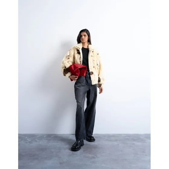 TSZOEY Bomberjakke Ivory Cream