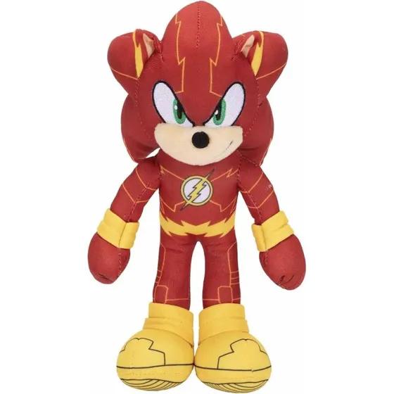 DC x Sonic the Hedgehog Bamse - Sonic som The Flash - 23 cm