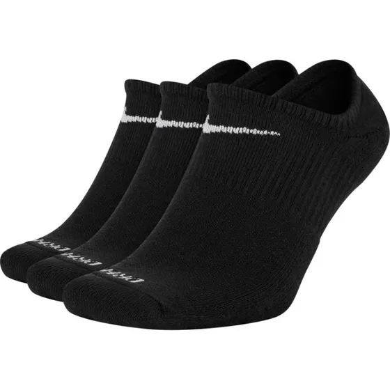Nike Everyday Plus Ankelsokker 3-Pak - Black/White