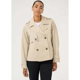 Kaffe Let jakke - feather gray