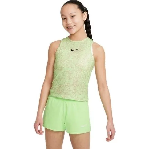 Nike Court Dri-Fit Victory Junior Tanktop - Lime Glow