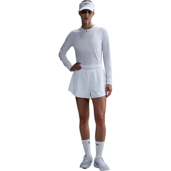 Nike Court Advantage Women's Dri-FIT Mid-Layer Top - Hvid
