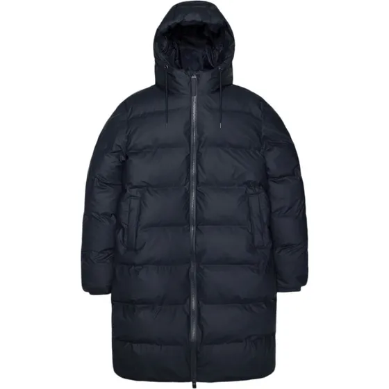 Rains Alta Longer Puffer Jacket W3T4 – Navy